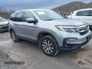2021 Honda Pilot EX with VIN 5FNYF6H34MB029060, listed as a IAAI auction lot 41719479 with 55,968 mi miles and . Bid and sale history available at DreamBid. Image 1.