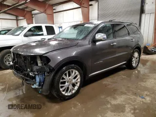 2014 Dodge Durango Citadel with VIN 1C4RDJEG7EC583289, listed as a Copart auction lot 46991425 with 249,006 mi miles and Clean Title. Bid and sale history available at DreamBid. Image 1.
