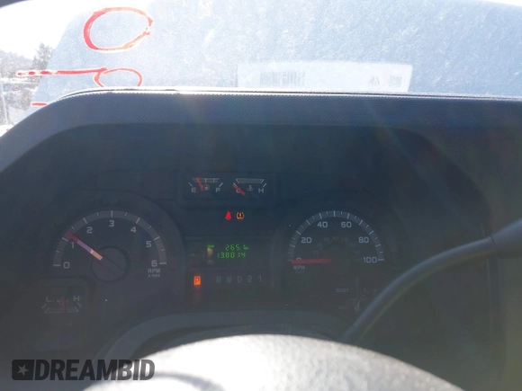 2014 Ford Econoline Cargo Commercial with VIN 1FTNE2EW3EDA18900, listed as a IAAI auction lot 41209002 with 138,014 mi miles and . Bid and sale history available at carsss.com. Image 7.