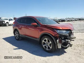 2017 Honda CR-V EX with VIN 2HKRW1H52HH519996, listed as a Copart auction lot 49722355 with 120,032 mi miles and Salvage Title. Bid and sale history available at carsss.com. Image 4.