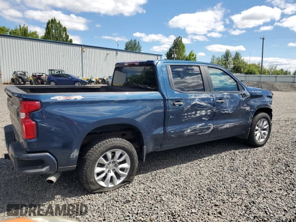 2021 Chevrolet Silverado 1500 Custom with VIN 3GCPYBEH8MG162087, listed as a Copart auction lot 59686794 with 29,248 mi miles and Salvage Title. Bid and sale history available at DreamBid. Image 3.