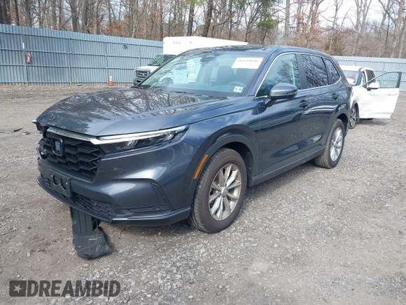 2025 Honda CR-V EX-L with VIN 5J6RS4H79SL001332, listed as a IAAI auction lot 41654106 with 4,551 mi miles and . Bid and sale history available at DreamBid. Image 17.