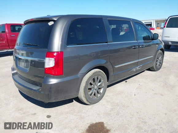 2016 Chrysler Town & Country S with VIN 2C4RC1HG9GR128212, listed as a IAAI auction lot 40858279 with 169,433 mi miles. Bid and sale history available at carsss.com. Image 4.