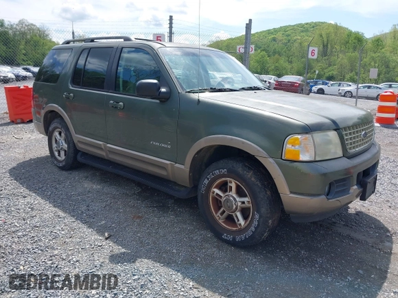 2002 Ford Explorer Eddie Bauer z VIN 1FMDU74E32ZB28117, wystawiony jako IAAI lot #42095761 z przebiegiem 125 946 mil mil oraz . Historia ofert i sprzedaży dostępna na DreamBid. Obrazek 1.