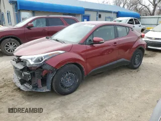 2019 Toyota C-HR XLE with VIN JTNKHMBX5K1061534, listed as a Copart auction lot 48061665 with 71,264 mi miles and Salvage Title. Bid and sale history available at DreamBid. Image 1.