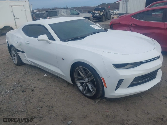 2018 Chevrolet Camaro 1LT with VIN 1G1FB1RS2J0142116, listed as a IAAI auction lot 41218640 with 85,907 mi miles. Bid and sale history available at carsss.com. Image 1.