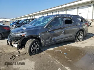 2020 Ford Explorer ST with VIN 1FM5K8GC8LGB20554, listed as a Copart auction lot 47098265 with 96,840 mi miles and Salvage Title. Bid and sale history available at carsss.com. Image 1.