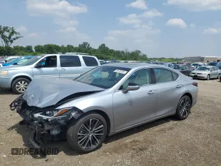 2022 Lexus ES 250 with VIN 58AD11D17NU009211, listed as a Copart auction lot 59195765 with 11,211 mi miles and Salvage title. Bid and sale history available at DreamBid. Image 1.