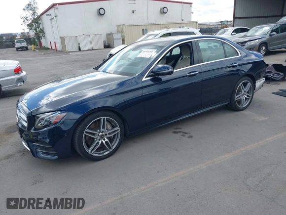 2018 Mercedes-Benz E-Class E 300 with VIN WDDZF4JB4JA374948, listed as a IAAI auction lot 41513301 with 57,579 mi miles. Bid and sale history available at carsss.com. Image 18.