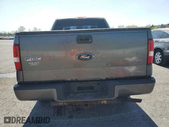 2006 Ford F-150 STX with VIN 1FTRX14W06NA46110, listed as a Copart auction lot 54272755 with 185,705 mi miles and Clean Title. Bid and sale history available at carsss.com. Image 6.