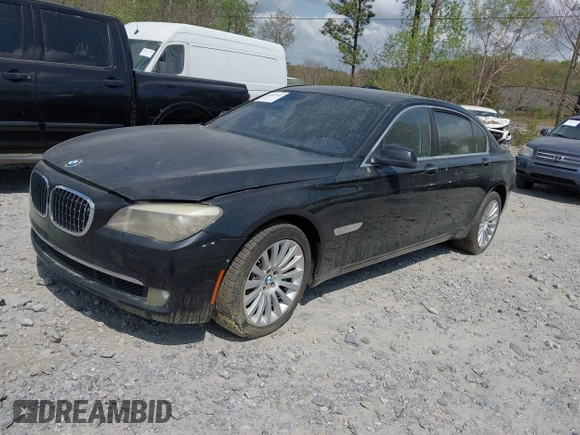 2010 BMW 7 Series 750Li with VIN WBAKB8C54ACY63650, listed as a IAAI auction lot 41961941 with 127,405 mi miles and . Bid and sale history available at DreamBid. Image 2.