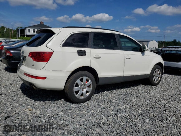 2007 Audi Q7 z VIN WA1AY74L17D034858, wystawiony jako Copart lot #56192315 z przebiegiem 175 589 mil mil oraz Czysty tytuł • Clean title. Historia ofert i sprzedaży dostępna na DreamBid. Obrazek 3.