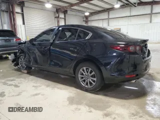 2024 Mazda 3 S with VIN 3MZBPAAM3RM423321, listed as a Copart auction lot 80955314 with 6,889 mi miles and Salvage Title. Bid and sale history available at DreamBid. Image 2.