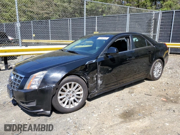 2013 Cadillac CTS Luxury with VIN 1G6DE5E55D0100513, listed as a Copart auction lot 52368125 with 94,604 mi miles and Salvage Title. Bid and sale history available at carsss.com. Image 1.