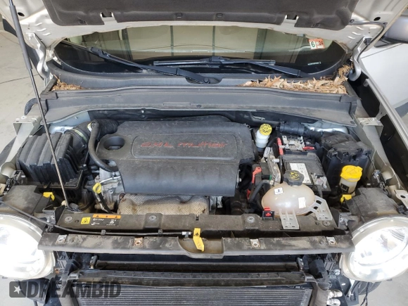 2016 Jeep Renegade Trailhawk with VIN ZACCJBCT3GPD16931, listed as a Copart auction lot 61857235 with 52,490 mi miles and Salvage title. Bid and sale history available at DreamBid. Image 12.