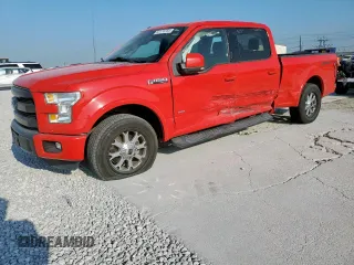 2015 Ford F-150 XL with VIN 1FTEW1CG9FFC53780, listed as a Copart auction lot 53174765 with 76,790 mi miles and Salvage title. Bid and sale history available at DreamBid. Image 1.