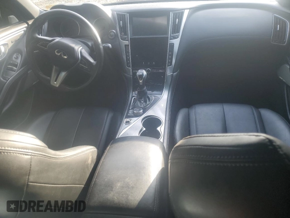 2017 Infiniti Q60 Sport z VIN JN1EV7EK6HM364554, wystawiony jako Copart lot #81057004 z przebiegiem 70 835 mil mil oraz Szkoda całkowita • Salvage title. Historia ofert i sprzedaży dostępna na DreamBid. Obrazek 8.