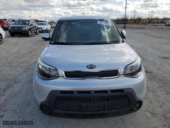 2016 Kia Soul with VIN KNDJN2A22G7834774, listed as a Copart auction lot 50614405 with 0 mi miles and Salvage Title. Bid and sale history available at carsss.com. Image 5.