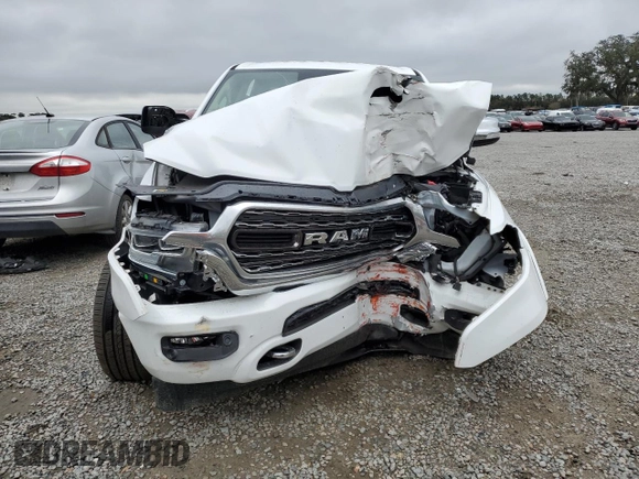 2022 Ram 1500 Limited with VIN 1C6SRFHM2NN161007, listed as a Copart auction lot 45602115 with 30,762 mi miles and Salvage title. Bid and sale history available at DreamBid. Image 5.