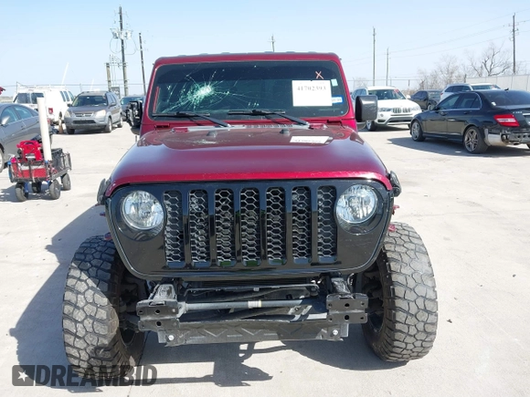 2021 Jeep Gladiator Willys z VIN 1C6HJTAG0ML536455, wystawiony jako IAAI lot #41702393 z przebiegiem 90 644 mil mil oraz . Historia ofert i sprzedaży dostępna na DreamBid. Obrazek 12.