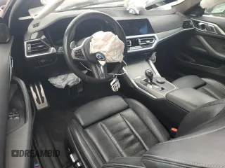 2021 BMW 4 Series M440i xDrive with VIN WBA13AR06MCF77172, listed as a Copart auction lot 47683065 with Not Provided miles and Salvage Title. Bid and sale history available at DreamBid. Image 8.