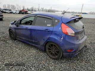 2015 Ford Fiesta ST with VIN 3FADP4GX8FM124018, listed as a Copart auction lot 43229785 with 85,972 mi miles and Salvage Title. Bid and sale history available at carsss.com. Image 2.