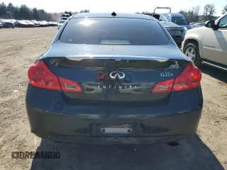 2011 Infiniti G25 x with VIN JN1DV6AR4BM451918, listed as a Copart auction lot 47547585 with 169,902 mi miles and Clean Title. Bid and sale history available at DreamBid. Image 6.