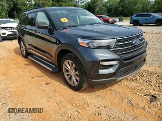 2022 Ford Explorer XLT with VIN 1FMSK8DH4NGB27006, listed as a Copart auction lot 58075055 with 109,500 mi miles and Salvage title. Bid and sale history available at DreamBid. Image 14.