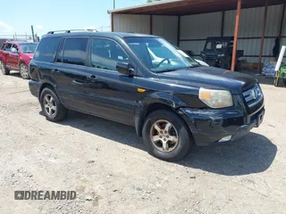 2007 Honda Pilot EX-L z VIN 5FNYF18597B016801, wystawiony jako IAAI lot #42539693 z przebiegiem 235 975 mil mil oraz . Historia ofert i sprzedaży dostępna na DreamBid. Obrazek 1.