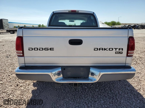 2004 Dodge Dakota SLT with VIN 1D7HL48N94S717644, listed as a Copart auction lot 71394124 with 155,892 mi miles and Salvage Title. Bid and sale history available at carsss.com. Image 6.