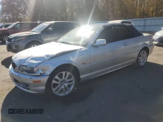 2003 BMW 3 Series 330Ci with VIN WBABS53483JU99236, listed as a Copart auction lot 78542194 with 132,758 mi miles and Salvage Title. Bid and sale history available at carsss.com. Image 1.