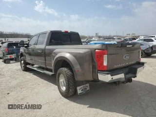 2017 Ford F-350 Lariat with VIN 1FT8W3DT7HED26111, listed as a Copart auction lot 48925405 with 147,787 mi miles and Salvage title. Bid and sale history available at DreamBid. Image 2.
