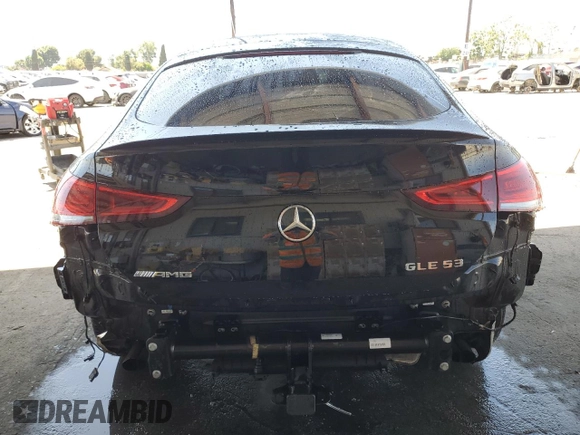 2022 Mercedes-Benz GLE 53 AMG with VIN 4JGFD6BB5NA684735, listed as a Copart auction lot 56068905 with 56,119 mi miles and Salvage title. Bid and sale history available at DreamBid. Image 6.