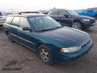 1997 Subaru Legacy Wagon L with VIN 4S3BK4357V7307763, listed as a IAAI auction lot 41198501 with 148,884 mi miles. Bid and sale history available at carsss.com. Image 1.