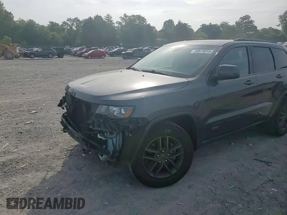 2016 Jeep Grand Cherokee 75th Anniversary with VIN 1C4RJEAG1GC506443, listed as a Copart auction lot 59874015 with 135,714 mi miles and Salvage title. Bid and sale history available at DreamBid. Image 15.