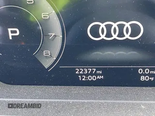 2022 Audi A8 with VIN WAULDAF87NN001657, listed as a IAAI auction lot 41515638 with 22,377 mi miles. Bid and sale history available at carsss.com. Image 15.