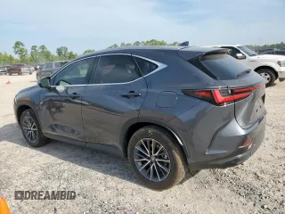 2025 Lexus NX 350h Premium with VIN 2T2GKCEZ8SC052708, listed as a Copart auction lot 66940845 with 1,186 mi miles and Salvage title. Bid and sale history available at DreamBid. Image 2.