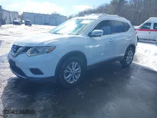 2016 Nissan Rogue SV with VIN KNMAT2MV2GP616894, listed as a IAAI auction lot 41497279 with 140,951 mi miles. Bid and sale history available at carsss.com. Image 17.