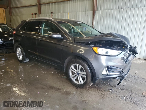 2019 Ford Edge SEL with VIN 2FMPK4J93KBC72097, listed as a Copart auction lot 59540395 with 85,891 mi miles and Salvage title. Bid and sale history available at DreamBid. Image 4.