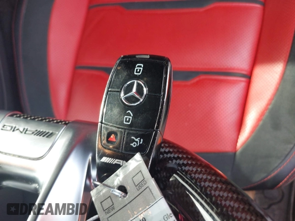 2022 Mercedes-Benz GLE 63 S AMG with VIN 4JGFD8KB2NA767714, listed as a IAAI auction lot 42359544 with 55,544 mi miles and . Bid and sale history available at DreamBid. Image 11.