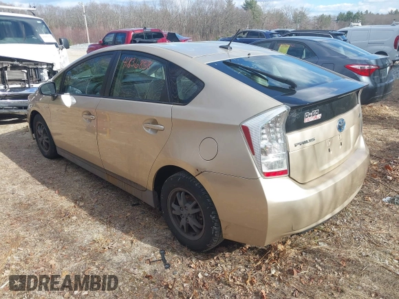 2010 Toyota Prius II with VIN JTDKN3DU2A1011490, listed as a IAAI auction lot 41836858 with 254,017 mi miles and . Bid and sale history available at carsss.com. Image 3.
