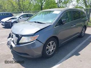 2012 Honda Odyssey EX-L с VIN 5FNRL5H66CB100744, выставлен на аукционе IAAI как лот 42162378 с пробегом 170 799 миль миль и . История ставок и продаж доступна на DreamBid. Изображение 2.