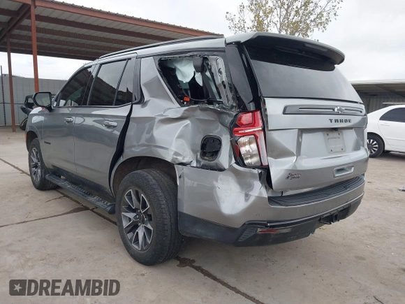 2023 Chevrolet Tahoe Z71 with VIN 1GNSKPKD0PR218416, listed as a IAAI auction lot 41361315 with 63,767 mi miles and . Bid and sale history available at DreamBid. Image 3.
