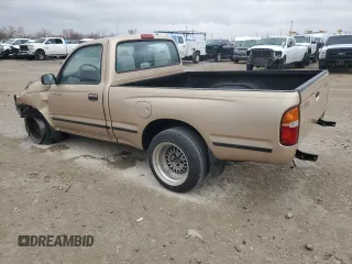 1998 Toyota Tacoma with VIN 4TANL42N3WZ077653, listed as a Copart auction lot 47258075 with 206,686 mi miles and Salvage Title. Bid and sale history available at carsss.com. Image 2.