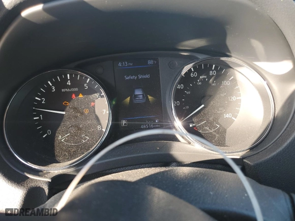 2018 Nissan Rogue S with VIN 5N1AT2MT3JC852818, listed as a Copart auction lot 74290804 with 48,516 mi miles and Salvage Title. Bid and sale history available at carsss.com. Image 9.