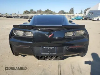 2016 Chevrolet Corvette Z06 1LZ with VIN 1G1YP2D63G5600462, listed as a Copart auction lot 42380425 with 0 mi miles and Salvage Title. Bid and sale history available at carsss.com. Image 6.