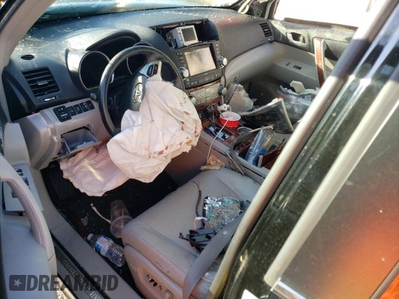 2011 Toyota Highlander Hybrid Limited with VIN JTEDC3EH8B2002266, listed as a Copart auction lot 71565684 with 150,549 mi miles and Salvage Title. Bid and sale history available at carsss.com. Image 8.