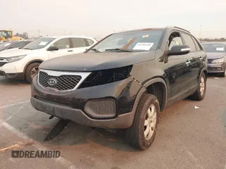 2013 Kia Sorento LX with VIN 5XYKT4A20DG314545, listed as a IAAI auction lot 41294749 with 1 mi miles. Bid and sale history available at carsss.com. Image 6.