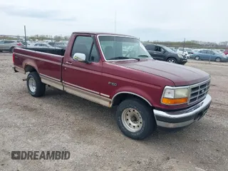 1996 Ford F-150 Special with VIN 1FTEF15N8TLA20336, listed as a IAAI auction lot 42026960 with 162,118 mi miles. Bid and sale history available at carsss.com. Image 1.