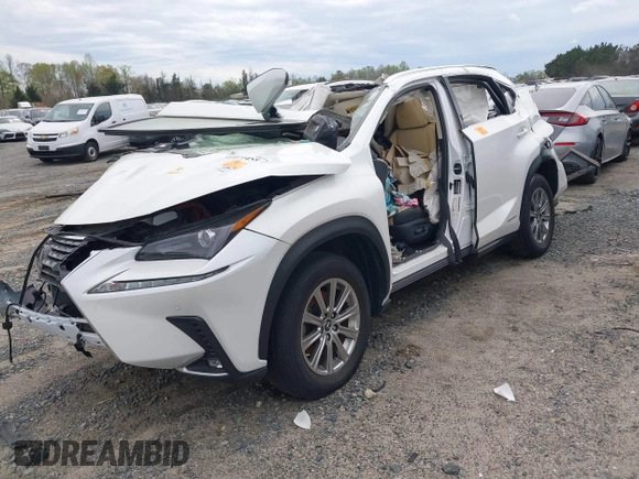 2021 Lexus NX 300h with VIN JTJDJRDZXM2170479, listed as a IAAI auction lot 41070458 with Not Provided miles and . Bid and sale history available at DreamBid. Image 2.